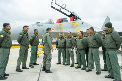 Air forces of India, France execute varied mission profiles during Exercise Garuda