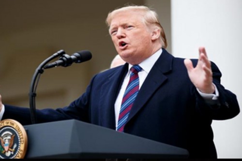 Trump says protesters during military parade to face 'heavy force'