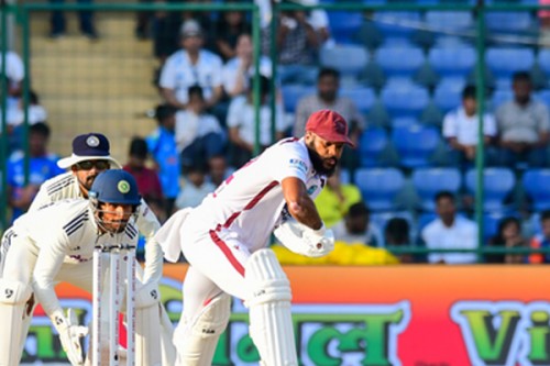 2nd Test: Campbell makes 115 as WI reach 252/3 at lunch on Day 4, trail India by 18 runs