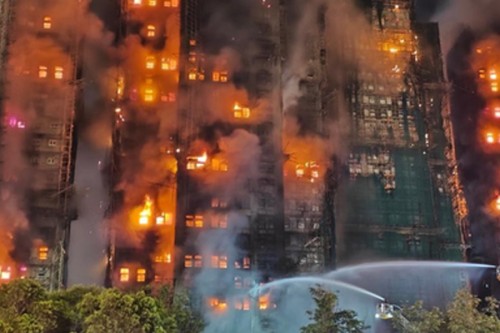 Death toll rises to 94 in Hong Kong residential building fire: Fire department