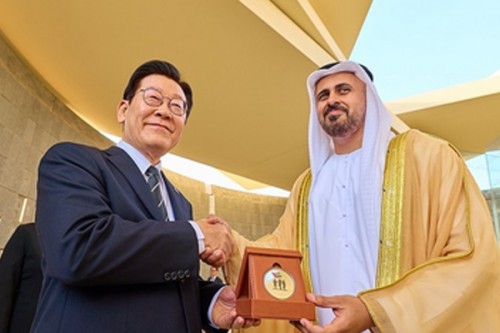 Lee expresses hope to expand cooperation with UAE in AI, renewable energy