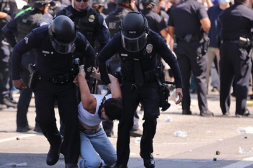 After LA, protests spread to New York, Chicago and other US cities