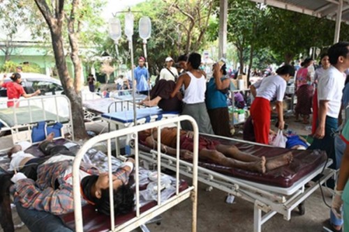 653 survivors saved by rescuers in Myanmar earthquake