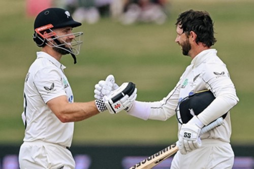 3rd Test: WI make strong start after Conway's double ton powers NZ to 575/8 dec