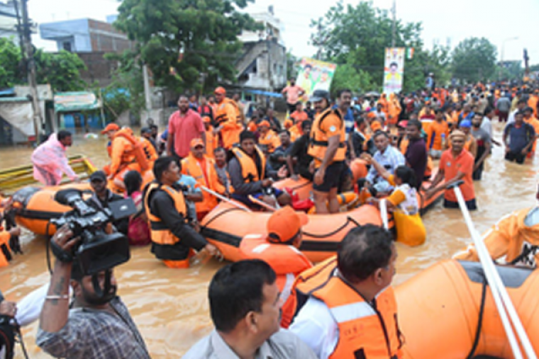 Flood situation: 86 trains cancelled in Telangana, Andhra Pradesh