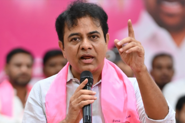 Power of people always stronger, says KTR on defections