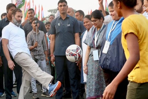 Rahul Gandhi to Attend Messi's India Tour Event in Hyderabad