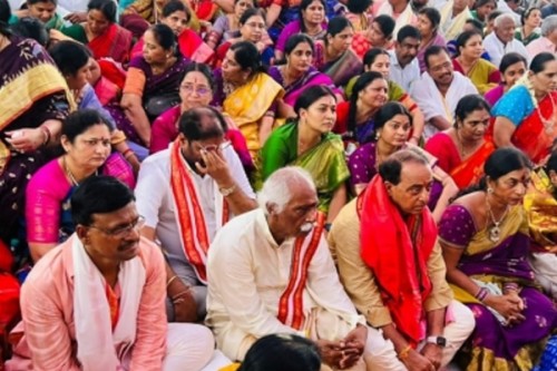 Thousands of devotees participated in the Ram Navami celebrations 