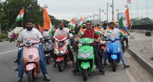 Rally in Hyderabad to spread awareness about electric vehicles