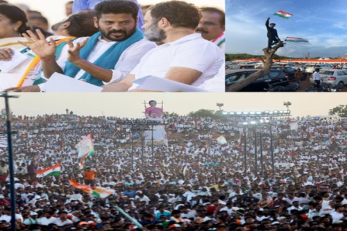 Congress propels to emerge key challenger in Telangana