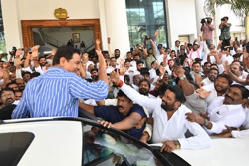 KTR appears before SIT over phone-tapping case