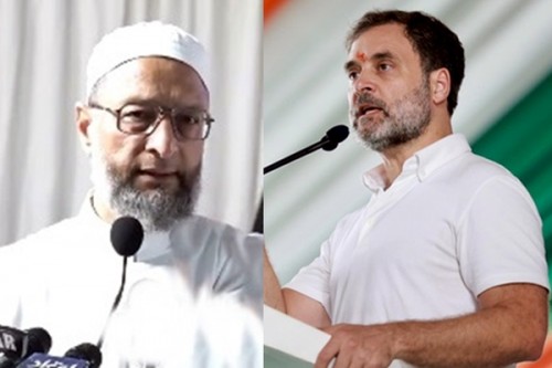 I challenge Rahul Gandhi to contest against me in Hyderabad: Owaisi