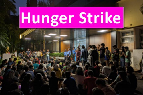 Students planning hunger strike