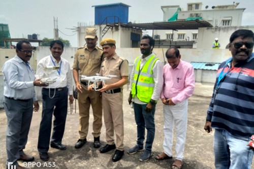 HMRL commences drone survey in old Hyderabad for Metro works