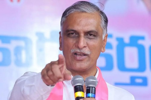 BRS leader Harish Rao booked in phone tapping case