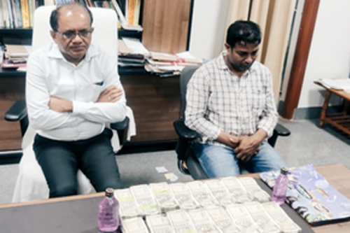 Joint collector caught taking Rs 8 lakh bribe in Telangana