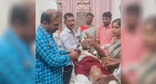 Telangana's greenman Ramaiah injured in accident
