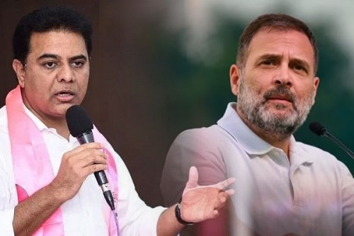 KTR slams Rahul Gandhi