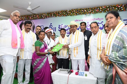 Telangana launches distribution of Podu land titles among tribals