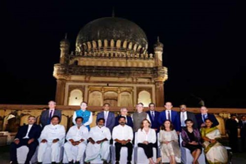 Telangana CM hosts dinner for consulate representatives of 13 countries