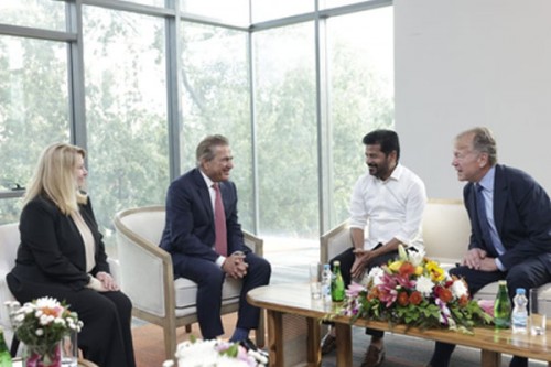 Telangana offers vast opportunities to global investors, says CM Reddy