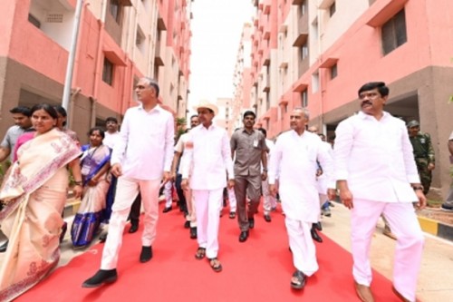 Asia's largest community housing project inaugurated in Telangana