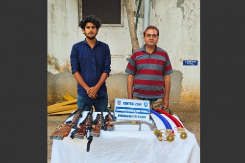 Two held in Hyderabad for illegal sale of lethal arms