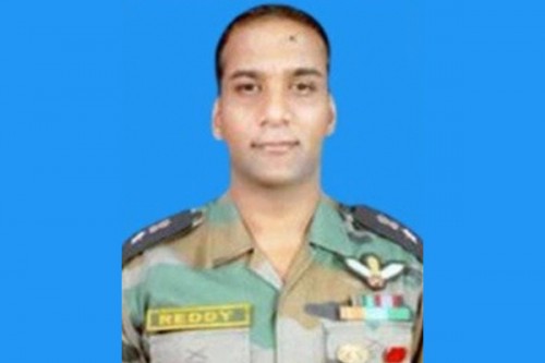 Body of Lt Col Vinay Reddy to arrive in Hyderabad
