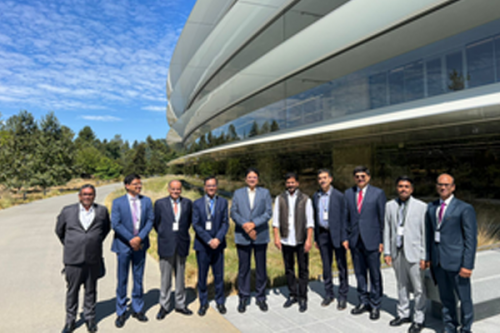 Telangana delegation visits Apple's California headquarters, expects positive outcome