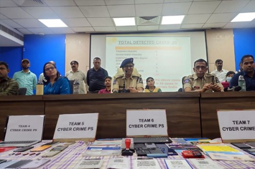 Hyderabad Police Crack Nationwide Cyber Fraud: 23 Arrested, Rs 5.3 Crore Duped