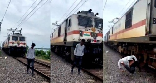 Telangana teen's craze to shoot video close to running train nearly cost his life