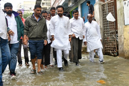 Telangana should utilise SDRF for flood relief: Kishan Reddy