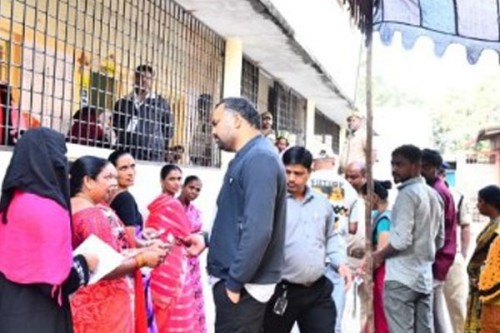 Jubilee Hills bypoll: 9.2 pc polling in first two hours, voting underway