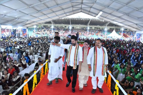 Telangana Congress govt kicks off first anniversary celebrations
