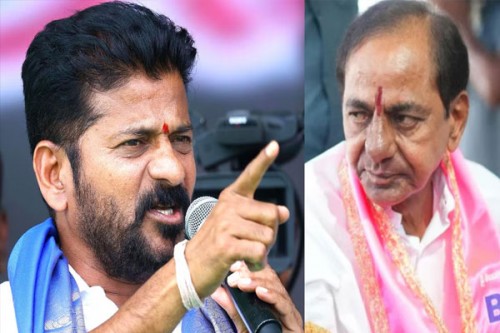 Revanth Reddy Calls KCR for Open Debate on River Water Allocation