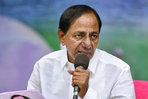 Don't believe in false promises of Congress, BJP: KCR tells people