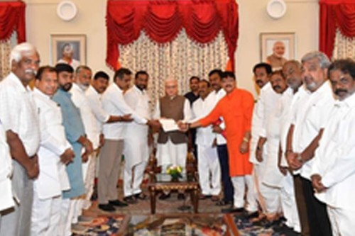 Telangana BJP seeks Governor's intervention to stop attacks on temple