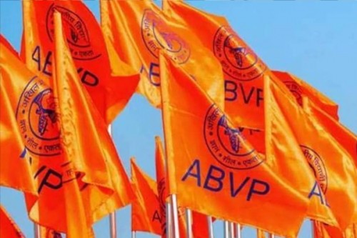 ABVP stages protest at Telangana's KMC over medico's suicide