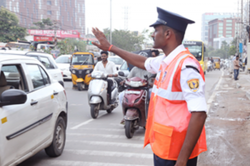Traffic marshals to ease traffic congestion in Cyberabad